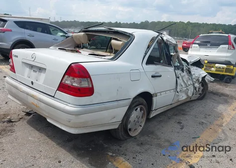 1999 Mercedes-Benz C 280 z USA, uszkodzony, nr VIN WDBHA29G2XA707664